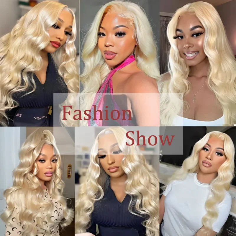 613 HD Lace Frontal Wig 13x6 blonde Body Wave Lace Front Wigs Human Hair 13x4 Transparent Lace Front Wig Brazilian Glueless Wig