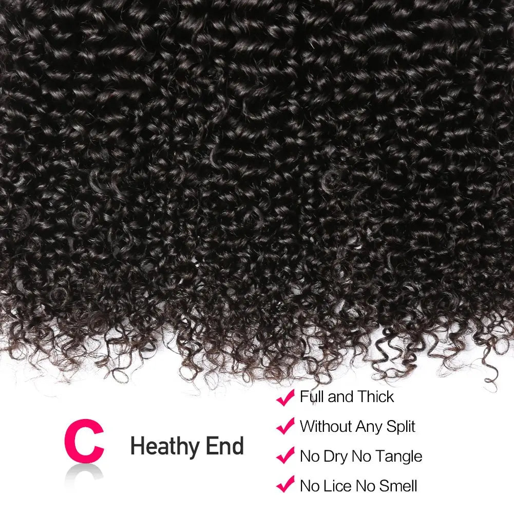 10A Small Spirals Brazilian Kinky Curly Human Hair Pixie Curls Weave Only Virgin Hair Extension 3B 3C